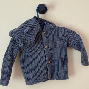Carter's Blue Knit Kids Sweater